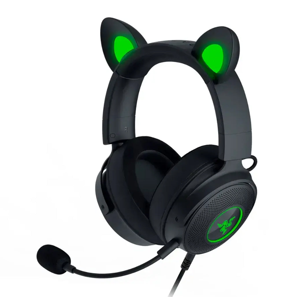 A Photo Of Razer Kraken Kitty V2 PRO - Wired RGB Gaming Headset with Interchangeable Ears and Stream Reactive Lighting