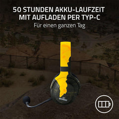 A Photo Of Razer Barracuda X - PUBG Edition Wireless Multiplatform - Gaming and Mobile Headset