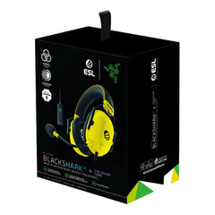 A Photo Of Razer BlackShark V2 Multi-Platform Wired Headset for Esport + USB Sound Card