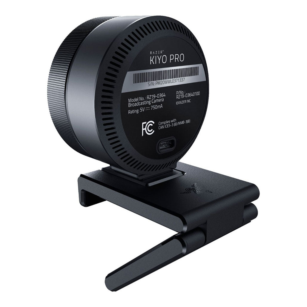 A Photo Of Razer Kiyo Pro - FHD 1080p Webcam with Adaptive Light Sensor and HDR for Streaming