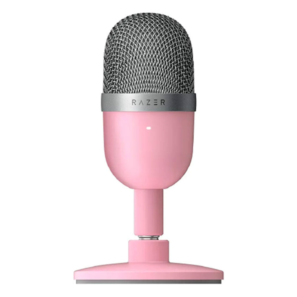 A Photo Of Razer Seiren Mini – Ultra-Compact Condenser Microphone with Supercardioid Polar Pattern