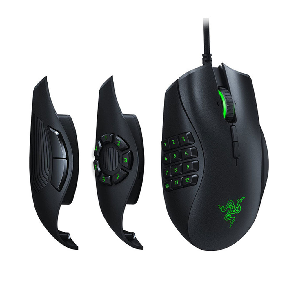 A Photo Of Razer Naga Trinity - Multicolor Wired MMO Gaming Mouse with 16,000 DPI