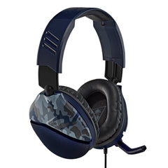 A Photo Of Turtle Beach Recon 70 Blue Camo Multiplatform Gaming Headset | High-Quality 40mm Speakers & Comfortable Design