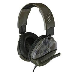 A Photo Of Turtle Beach Recon 70 Green Camo Multiplatform Gaming Headset | High-Quality 40mm Speakers & Comfortable Design