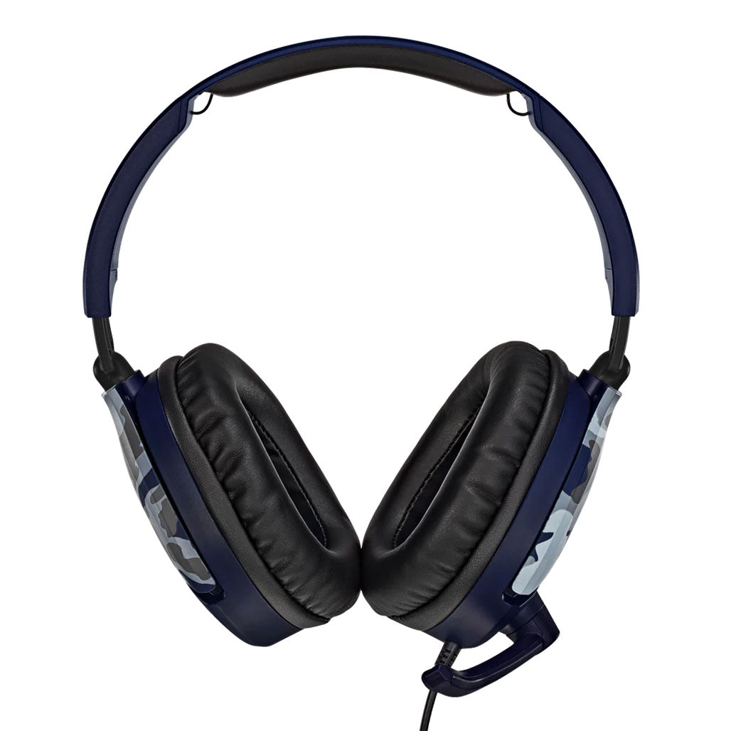 A Photo Of Turtle Beach Recon 70 Blue Camo Multiplatform Gaming Headset | High-Quality 40mm Speakers & Comfortable Design