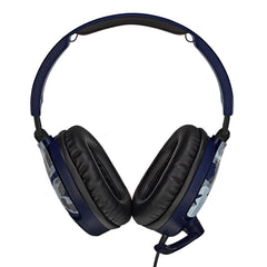 A Photo Of Turtle Beach Recon 70 Blue Camo Multiplatform Gaming Headset | High-Quality 40mm Speakers & Comfortable Design