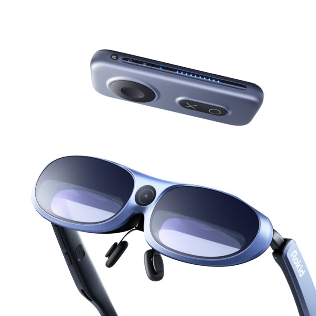 A Photo Of Rokid Max Smart AR Glasses – Immersive Audiovisual Experience with Built-in Myopia Correction, 120Hz Refresh Rate, and FHD 1080P Resolution