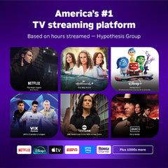 A Photo Of Roku Streaming Stick Plus - 4K HDR Streaming Device with Voice Remote - 3830R