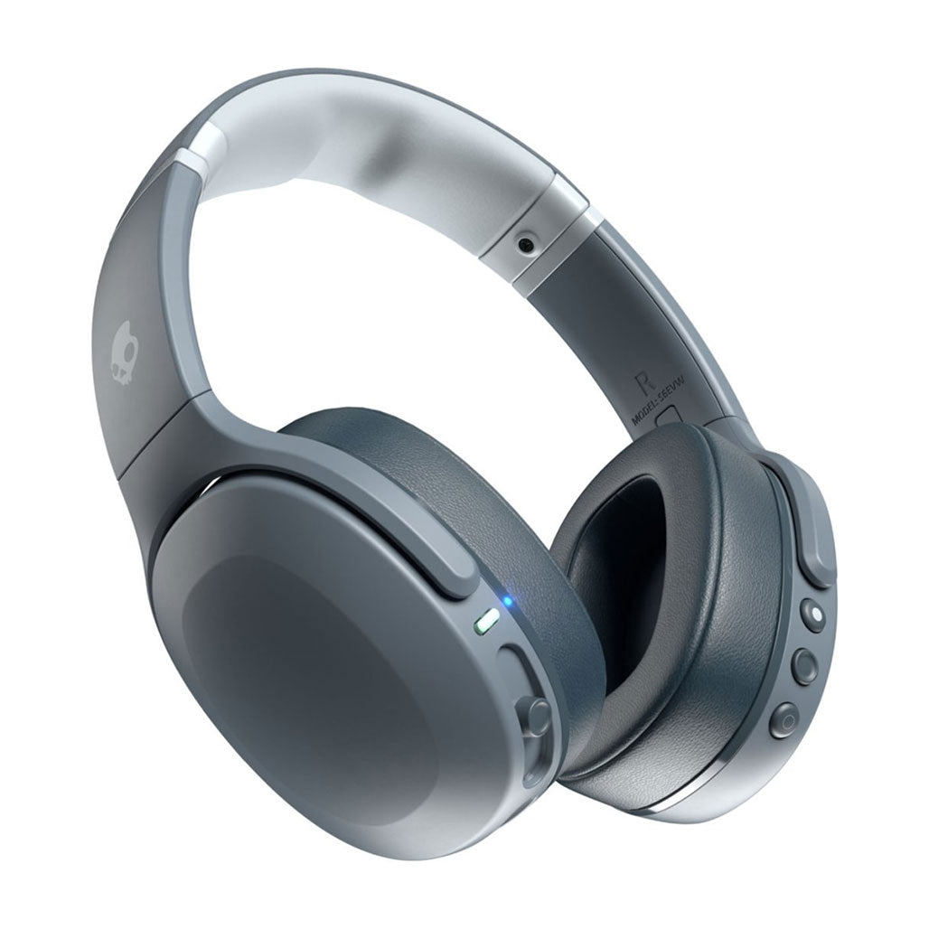A Photo Of Skullcandy Crusher Evo - Wireless Over-Ear Headphones with Sensory Bass and Personal Sound | Chill Grey | S6EVW-N744