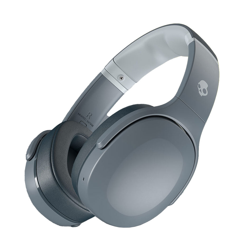 A Photo Of Skullcandy Crusher Evo - Wireless Over-Ear Headphones with Sensory Bass and Personal Sound | Chill Grey | S6EVW-N744