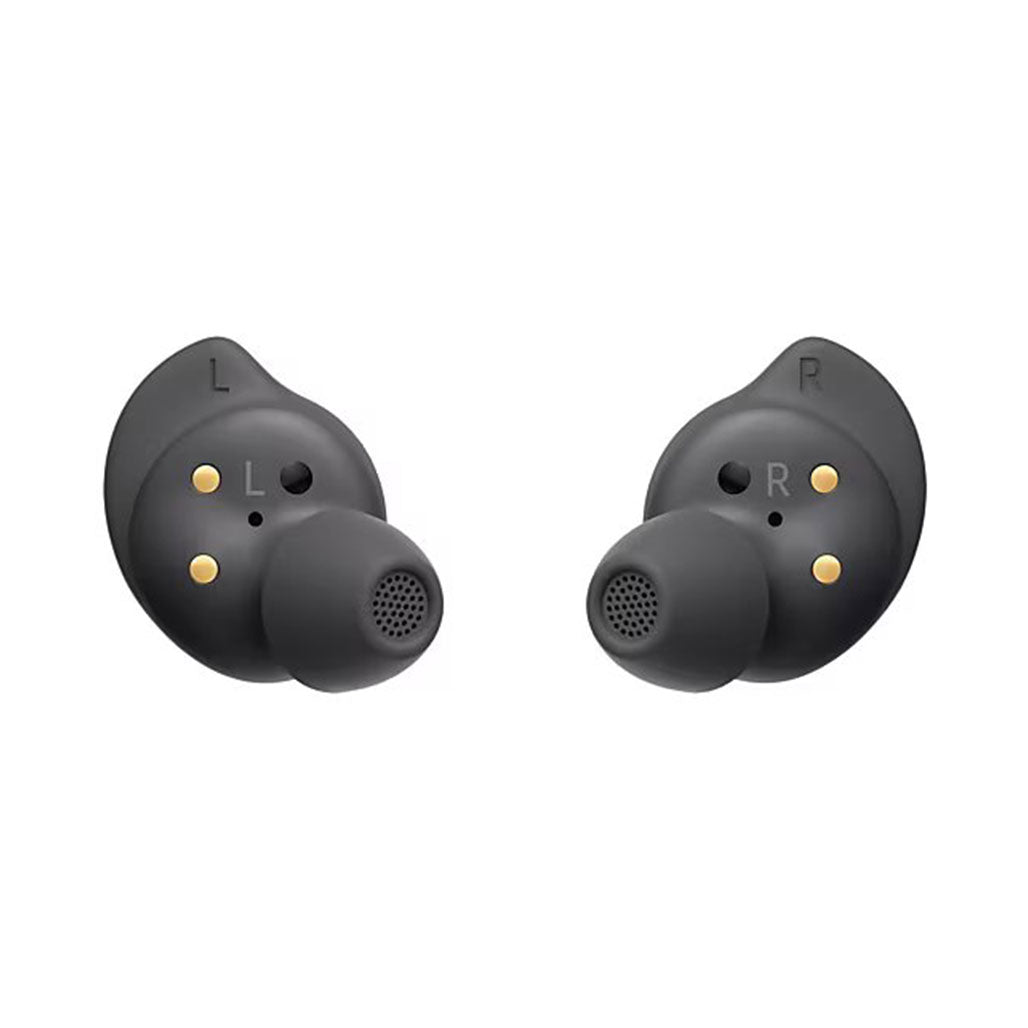 A Photo Of Samsung Galaxy Buds FE - Graphite | Active Noise Canceling Wireless Earbuds with Long Battery Life and Seamless Connectivity