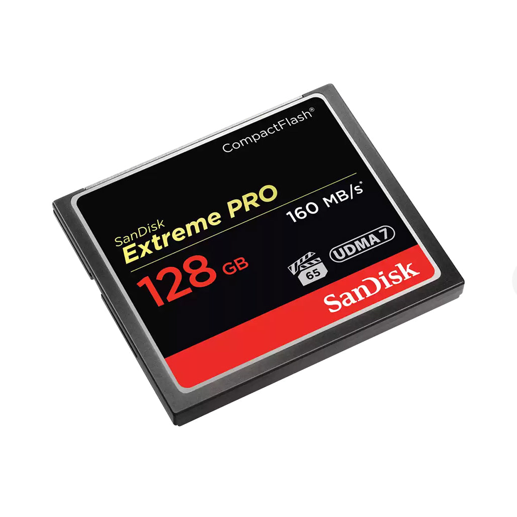 A Photo Of SanDisk Extreme PRO CompactFlash Memory Card - High-Capacity, High-Speed Performance for 4K Video and Professional Photography