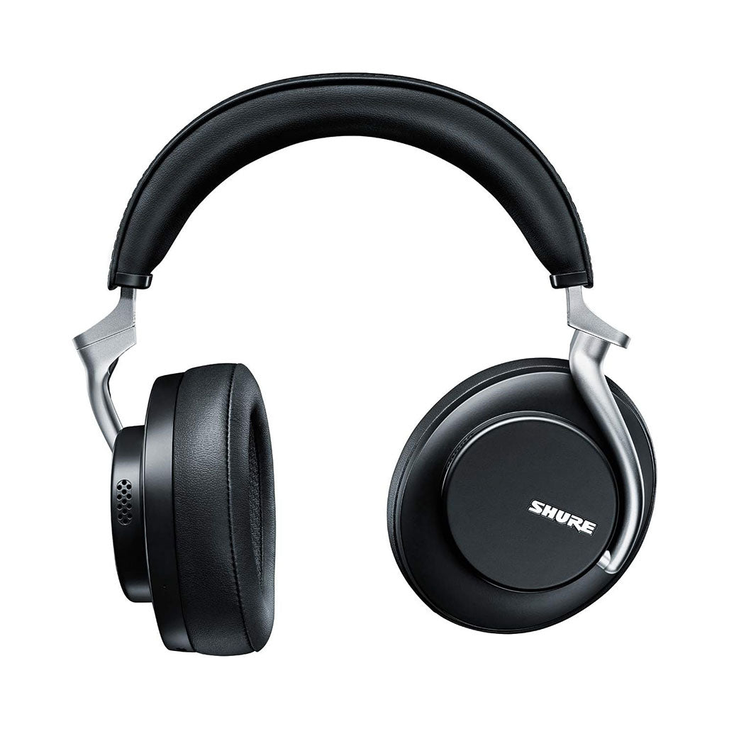 A Photo Of Shure AONIC 50 Premium Wireless Bluetooth Headphones - Black | SBH2350-BK | Noise Cancelling, 20-Hour Battery, Bluetooth 5.0