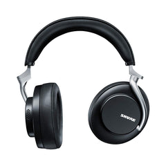 A Photo Of Shure AONIC 50 Premium Wireless Bluetooth Headphones - Black | SBH2350-BK | Noise Cancelling, 20-Hour Battery, Bluetooth 5.0