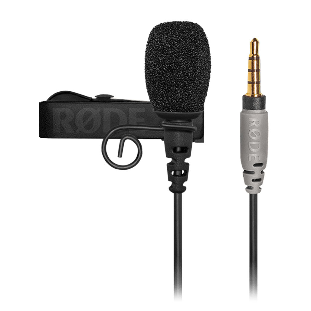 A Photo Of Rode smartLav+ Lavalier Microphone for Smartphones – Broadcast-Grade Audio with TRRS Connector