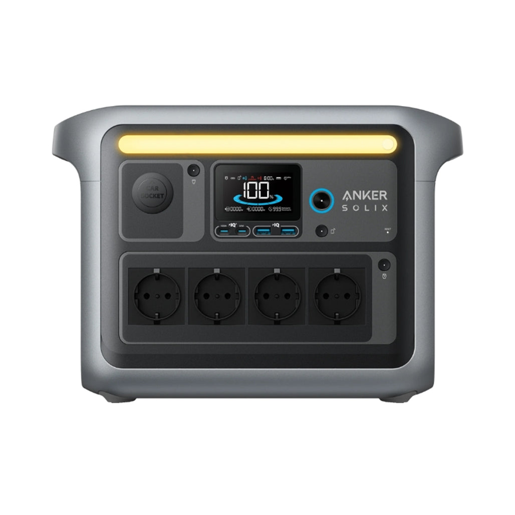 A Photo Of Anker SOLIX C1000 Portable Power Station – 1056Wh LiFePO4 Battery, 1800W Solar Generator for Home Backup, RV & Camping