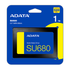 A Photo Of ADATA Ultimate SU680 1TB Internal SSD | AULT-SU680-1TR - High-Speed 3D NAND Flash, SLC Caching, Advanced Error Correction