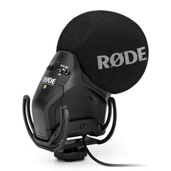 A Photo Of Rode Stereo VideoMic Pro – High-Quality Stereo On-Camera Microphone with Rycote Lyre Shock Mount