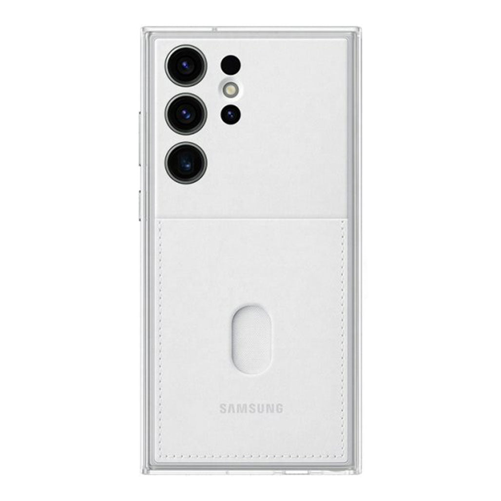 A Photo Of Samsung Galaxy S23 Ultra Frame Case – Customizable Protection with Convenient Card Holder