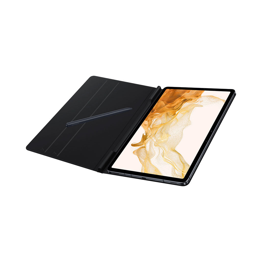 A Photo Of Samsung Galaxy Tab S8 / S7 Book Cover - Black | EF-BT630PBEGUJ | Sleek & Lightweight Design