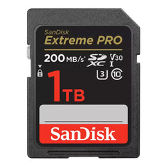 A Photo Of SanDisk Extreme PRO SDXC UHS-I Card – High-Speed 4K UHD Video and Burst Mode Performance