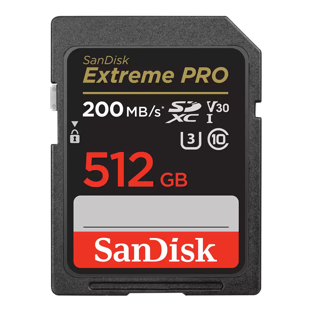 A Photo Of SanDisk Extreme PRO SDXC UHS-I Card – High-Speed 4K UHD Video and Burst Mode Performance