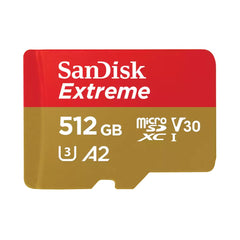 A Photo Of SanDisk Extreme microSDXC UHS-I Card – High-Speed 4K UHD Memory Card with A2 Performance