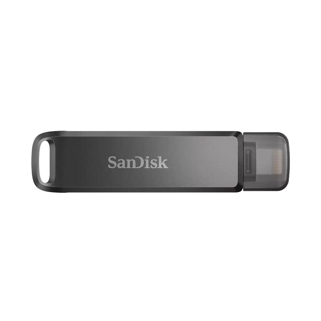 A Photo Of SanDisk iXpand Flash Drive Luxe 256GB – USB-C and USB 3.0, Compatible with iPhone 15, iPad Pro, Android, and Mac