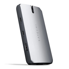 A Photo Of Satechi USB-C On-the-Go Multiport Adapter – 4K HDMI, VGA, Gigabit Ethernet, and USB Ports