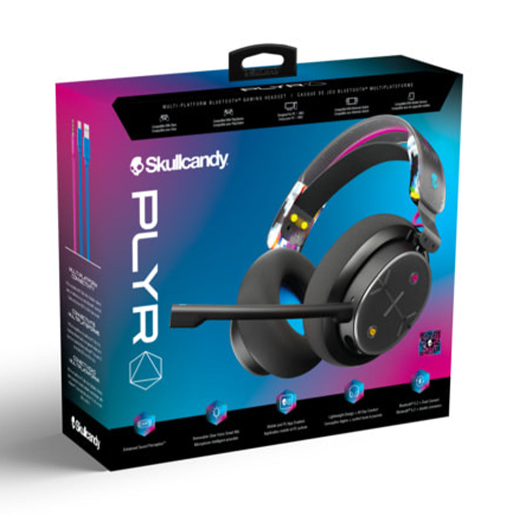 A Photo Of Skullcandy PLYR Multi-Platform Gaming Wireless Over-Ear Headset | S6PPY-P003