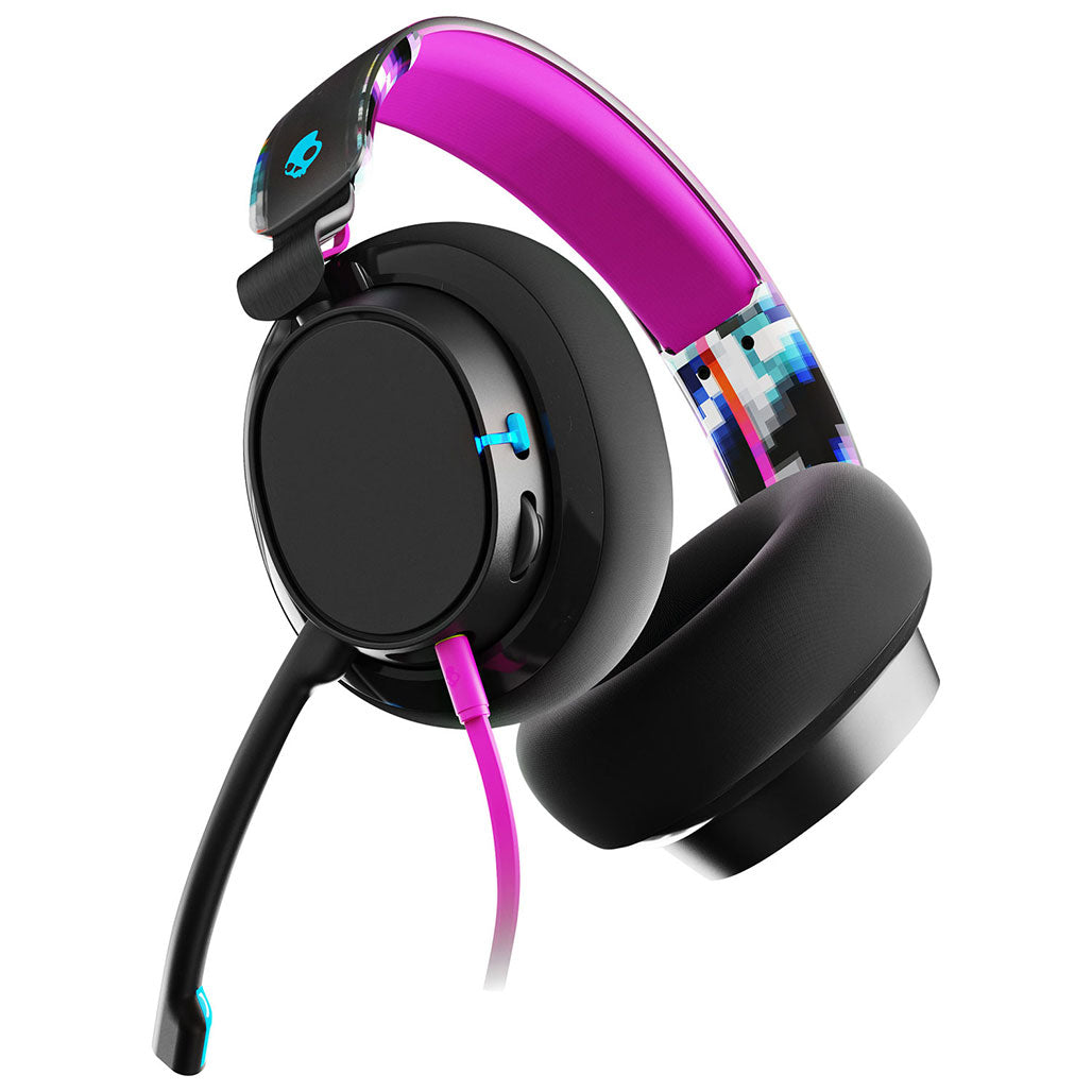 A Photo Of Skullcandy SLYR Pro Over-Ear Noise Cancelling Headphones - Black Digi-Hype | 50mm Drivers, Clear Voice Smart Mic, USB-C & 3.5mm