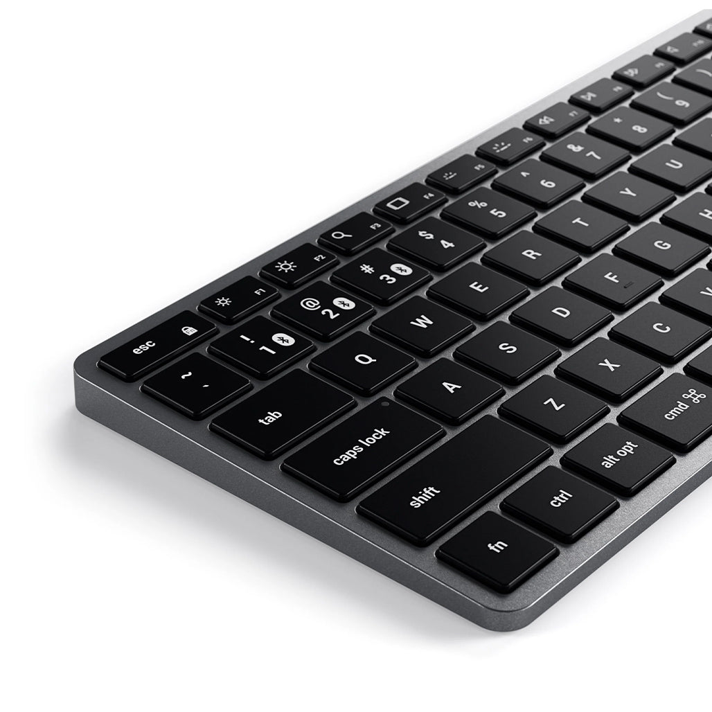 A Photo Of Satechi Slim X1 Bluetooth Backlit Keyboard | ST-BTSX1M
