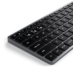 A Photo Of Satechi Slim X1 Bluetooth Backlit Keyboard | ST-BTSX1M