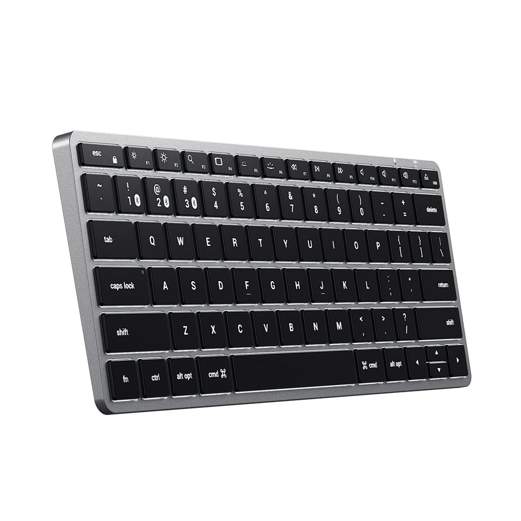 A Photo Of Satechi Slim X1 Bluetooth Backlit Keyboard | ST-BTSX1M