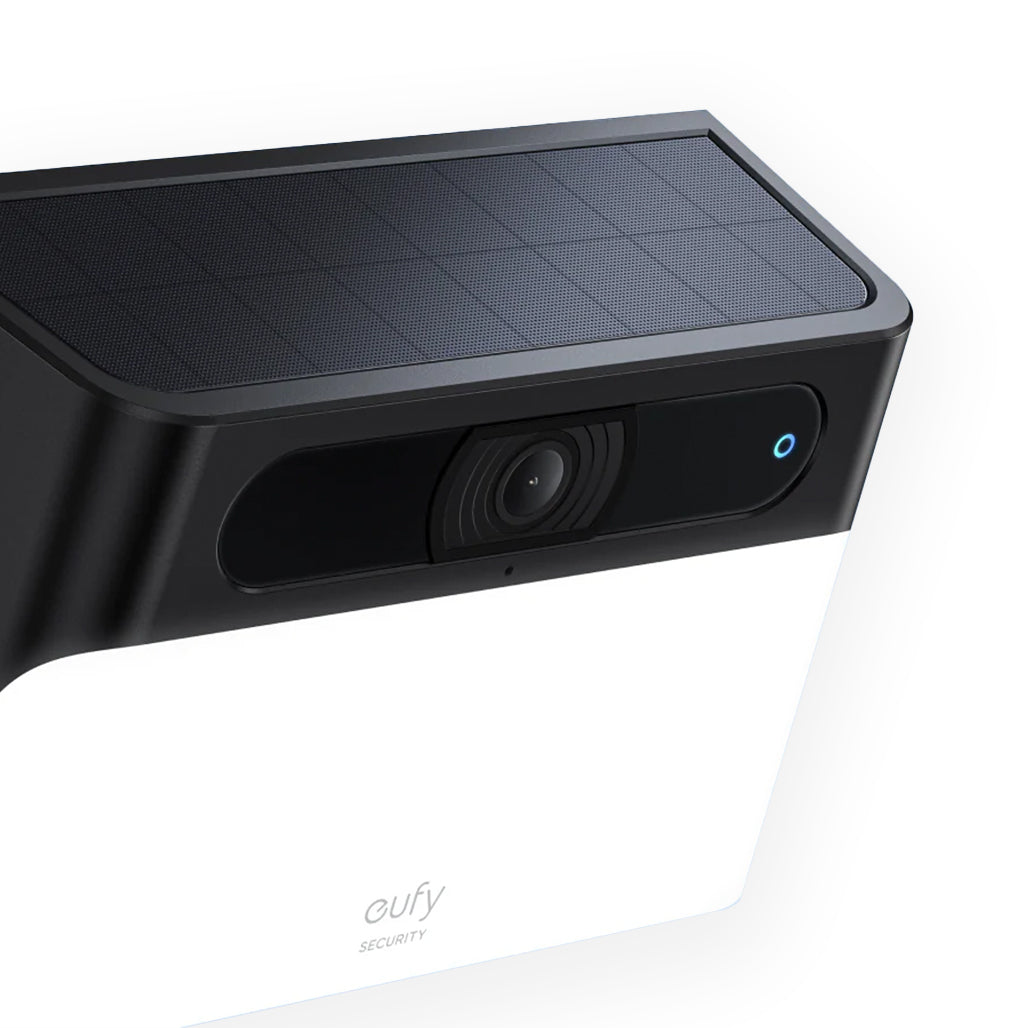 A Photo Of Eufy Solar Wall Light Cam S120 – Wireless 2K Security Camera with Motion-Activated LED Light, AI Detection, and Solar Charging