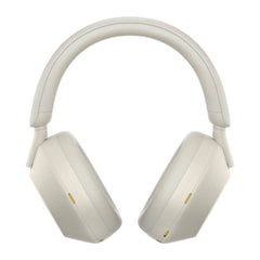 A Photo Of Sony WH-1000XM5 Wireless Noise-Canceling Over-Ear Headphones - Silver | Advanced Sound & Comfort
