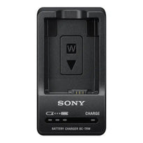 Sony BC-TRW W Series Battery Charger (Black) - Universal Charger for InfoLITHIUM NP-FW50 Batteries