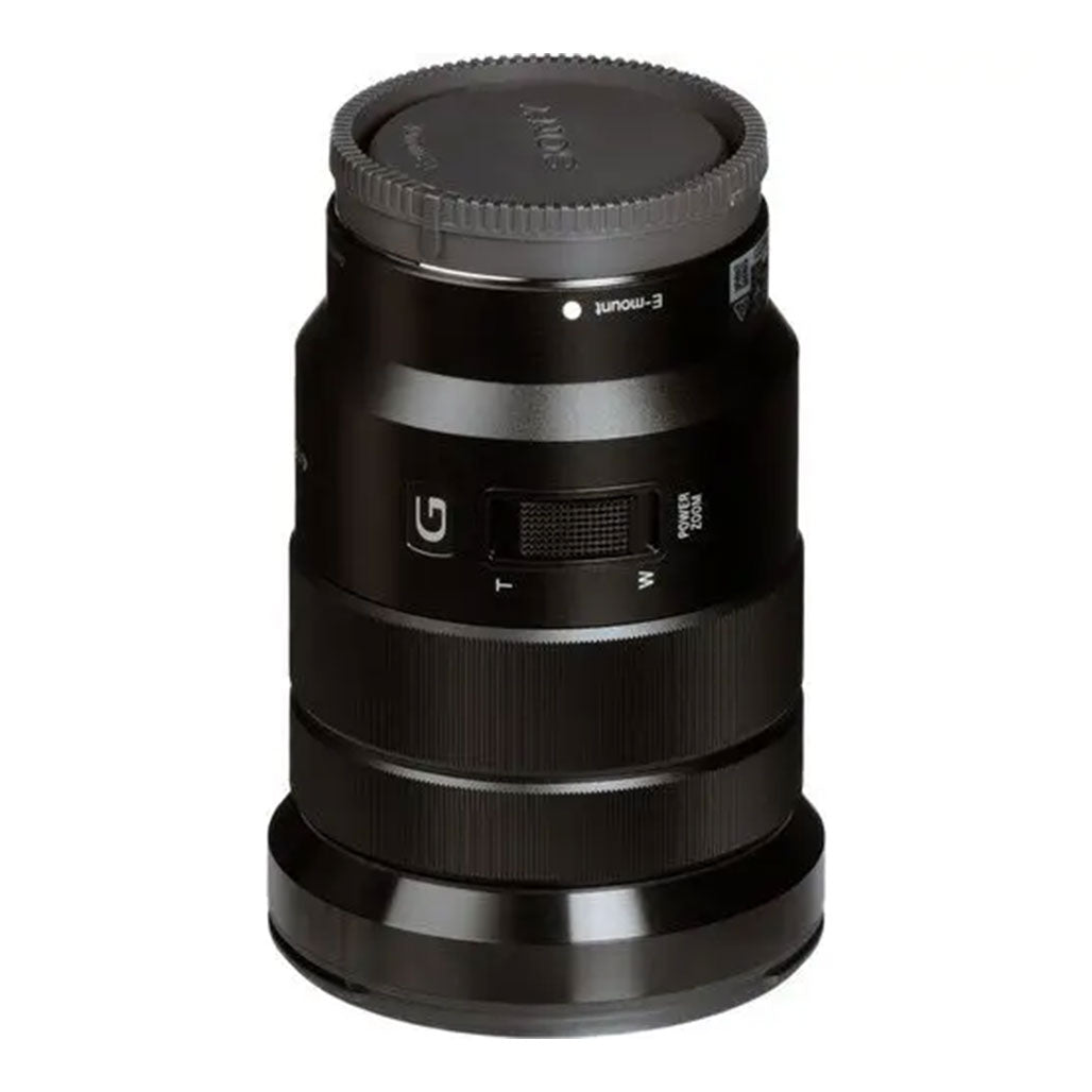 A Photo Of Sony E PZ 18-105mm f/4 G OSS Power Zoom Lens - Versatile Power Zoom with Optical Image Stabilization
