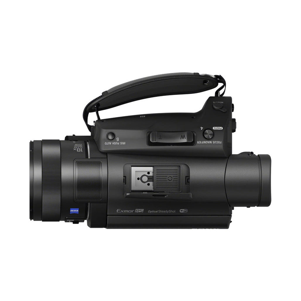 A Photo Of Sony FDR-AX700 - 4K HDR Camcorder with Fast Hybrid AF