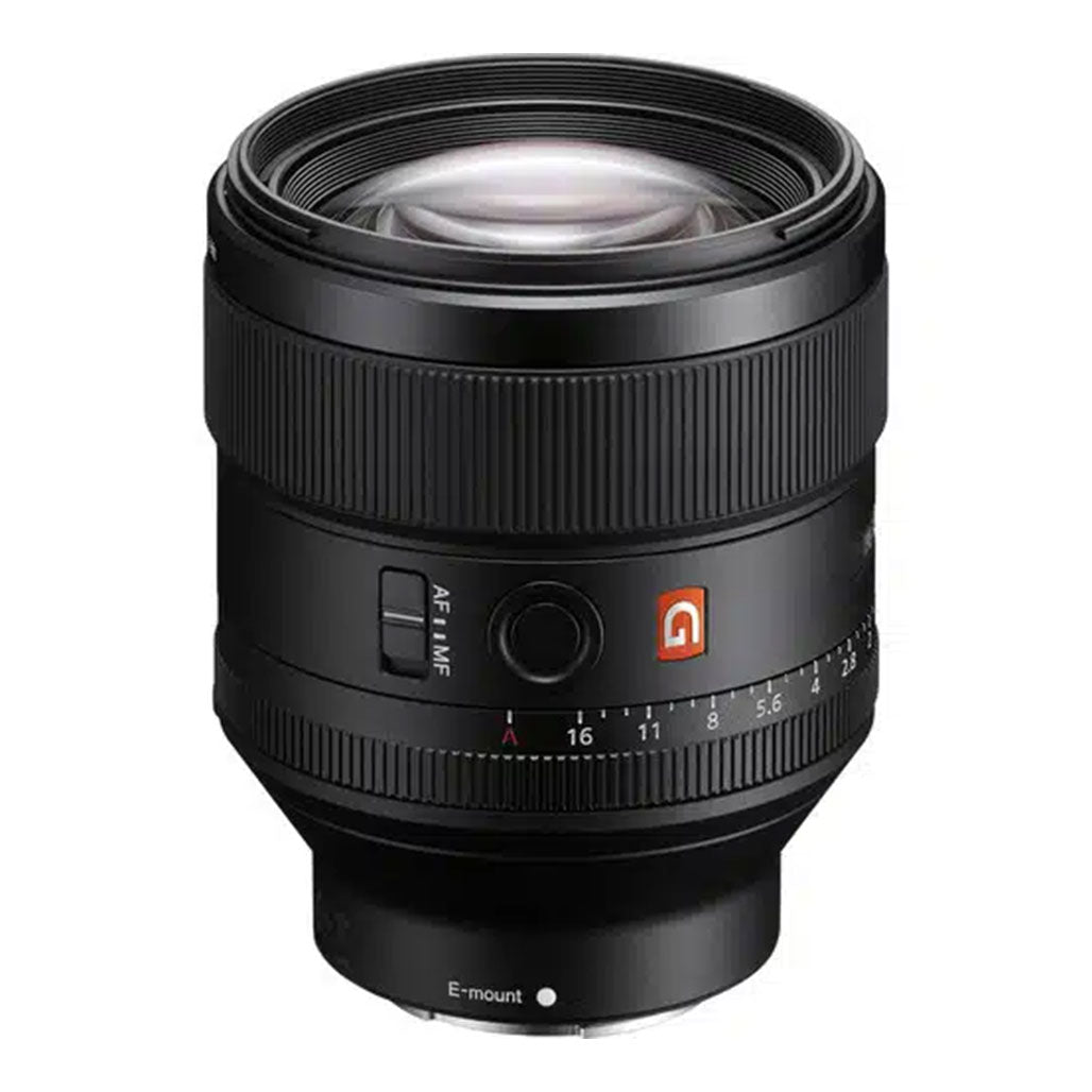 A Photo Of Sony FE 85mm f/1.4 GM Lens – Premium Prime Lens for Stunning Portraits and Exceptional Low-Light Performance