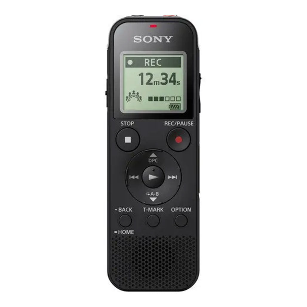 A Photo Of Sony ICD-PX470 Digital Voice Recorder with USB, 4GB Memory, and Expandable microSD Slot