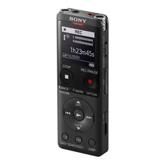 A Photo Of Sony ICD-UX570 Digital Voice Recorder - Black, 4GB Memory, USB Direct, and Expandable Storage
