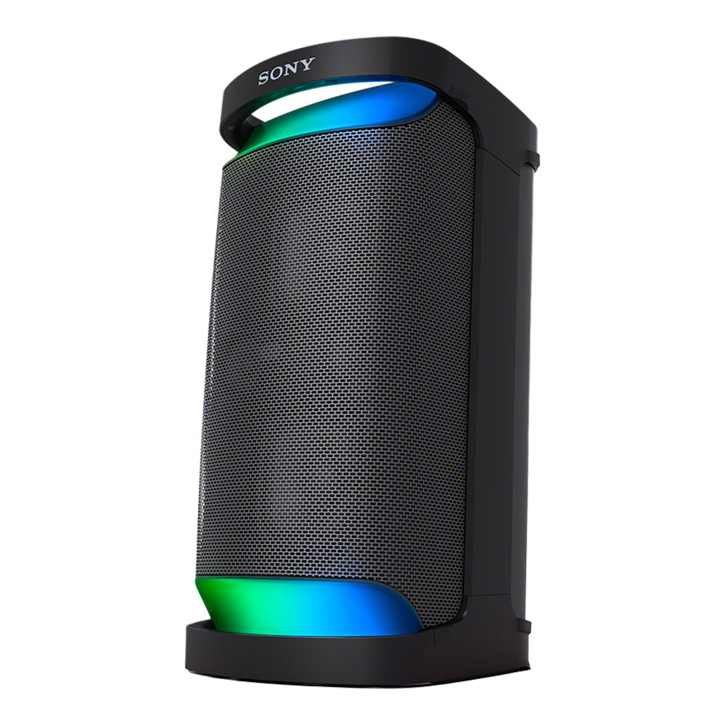 A Photo Of Sony SRS-XP500 Portable Bluetooth Wireless Party Speaker – Black | Powerful Sound, Ambient Lighting, Long Battery Life