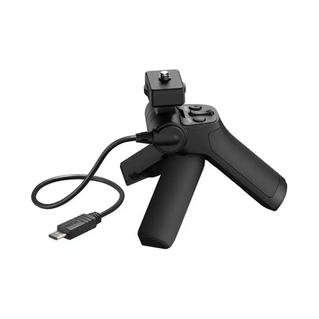 A Photo Of Sony VCT-SGR1 Shooting Grip – Handheld Stabilizer and Tabletop Tripod for Sony RX Series Cameras