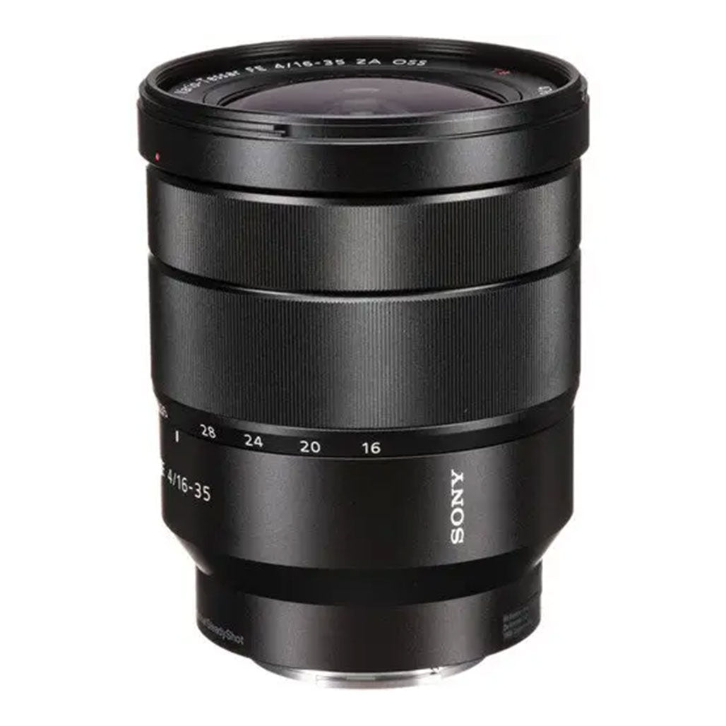 A Photo Of Sony Vario-Tessar T* FE 16-35mm f/4 ZA OSS Lens – Full Frame Wide-Angle Zoom Lens with Optical SteadyShot and ZEISS T* Coating