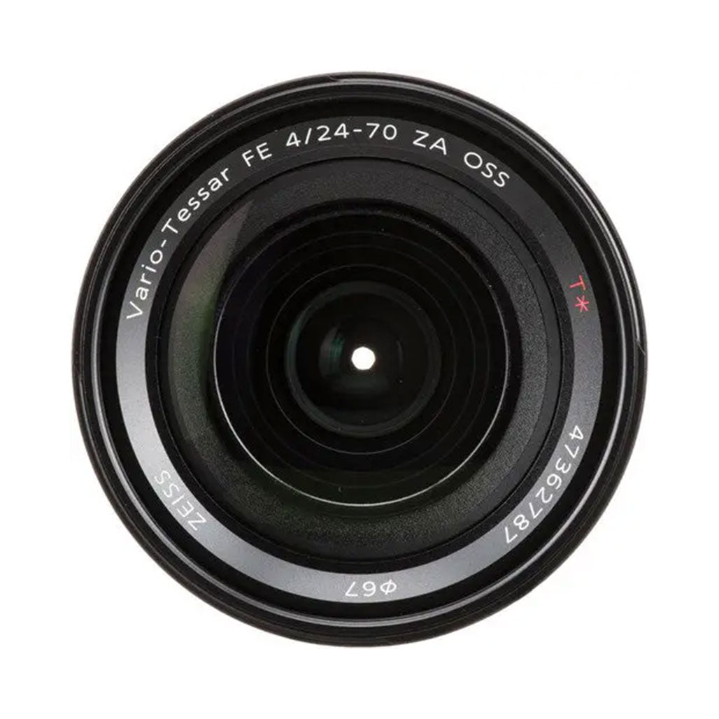 A Photo Of Sony Vario-Tessar T* FE 24-70mm f/4 ZA OSS Lens – Full Frame Wide-Angle to Short Telephoto Zoom with Optical SteadyShot and ZEISS T* Coating