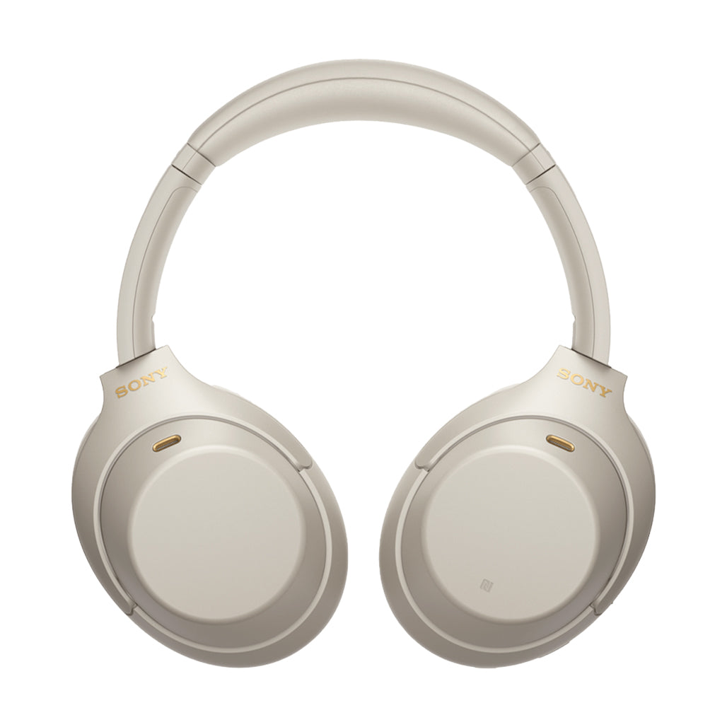 A Photo Of Sony WH-1000XM4 Wireless Noise Cancelling Headphones - White | Premium Sound, Intelligent Noise Cancellation, and Comfortable Design