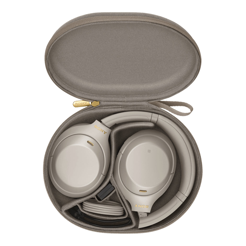 A Photo Of Sony WH-1000XM4 Wireless Noise Cancelling Headphones - White | Premium Sound, Intelligent Noise Cancellation, and Comfortable Design