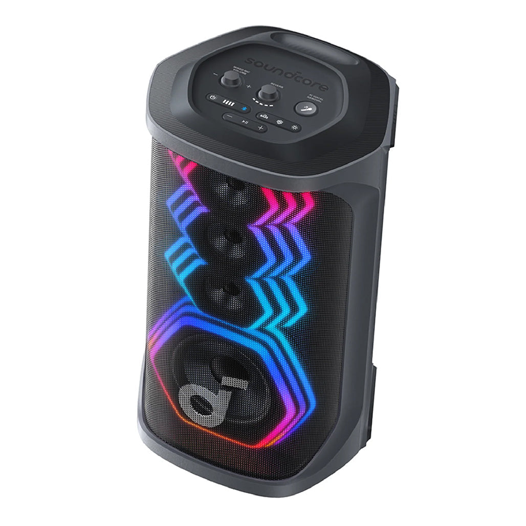 A Photo Of Anker Soundcore Rave 3 - AI Karaoke Party Speaker + 2 Wireless Microphones