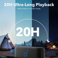 A Photo Of Anker Soundcore Select 3 Black – 16W Bluetooth Speaker with BassUp™, 20-Hour Battery, and IPX7 Waterproofing